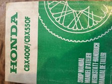 Manuale Officina Honda CBX 400/550