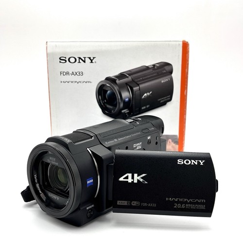 Sony fdr ax33 ultra 20 - 4k,