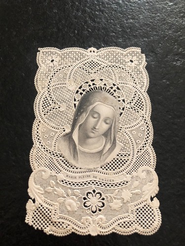 Image pieuse canivet dentelle - pieuse,