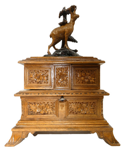 Scatola portagioie xix secolo - scatola,