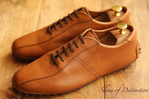 The car shoe marrone - shoe,