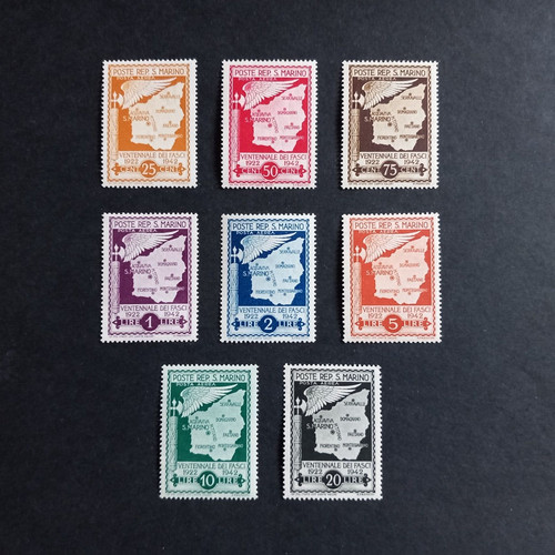 San marino 1943 posta aerea - marino, 1943/