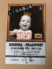 Ligabue biglietto concerto - ligabue,