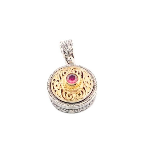 Ciondolo placcato argento - , e