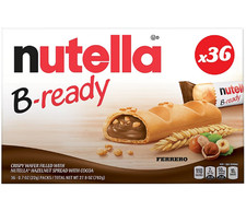 Nutella ready snack - nutella, bars