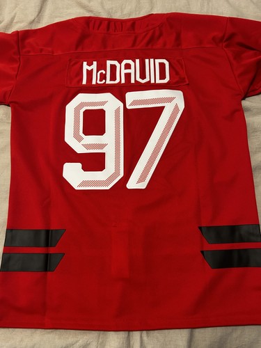 Maglia replica connor mcdavid - maglia,