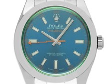 Rolex Milgauss blu elettrico