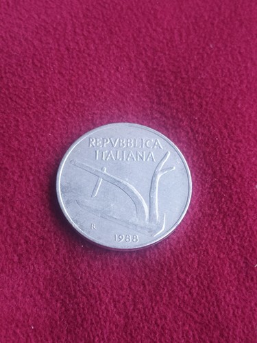 Moneta lire 1988 - 10,