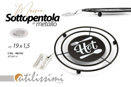 Sotto pentola tondo - , tavola