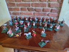 DG LOTTO  CAVALIERI MEDIOEVALI  SARACENI CUSTOM WAR GAME DIORAMI 1/32  LEGGI