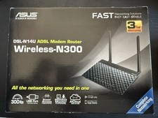 ASUS DSL-N14U MODEM ROUTER ADSL WIRELESS-N300