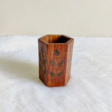 Portapenne In Legno Decorativo