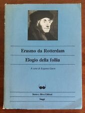 Elogio della follia - Erasmo