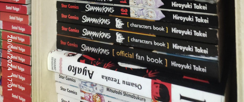 Shaman king charaters book - king,