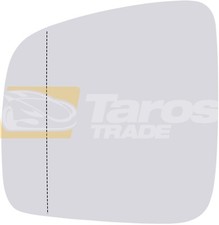 Vetro specchietto SX Per Volkswagen Transporter T5 2003-2009|VW Caddy 2004-2020