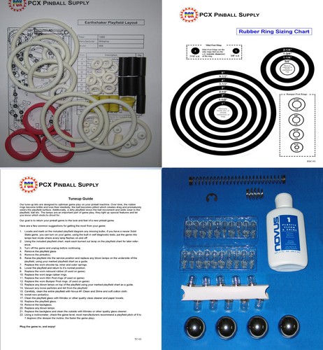 Kit messa punto flipper - messa, a
