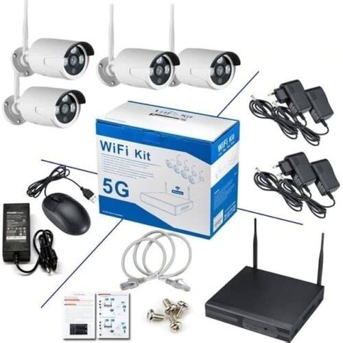 Kit videosorveglianza wireless - videosorveglianza,