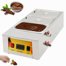 ✅Macchina Commerciale Elettrica Tempera Cioccolato Fondente 3 Serbatoi