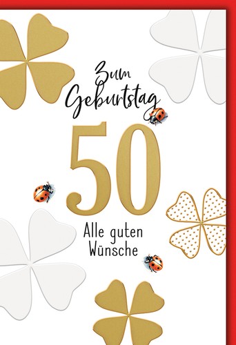 Biglietto auguri - auguri, 50°