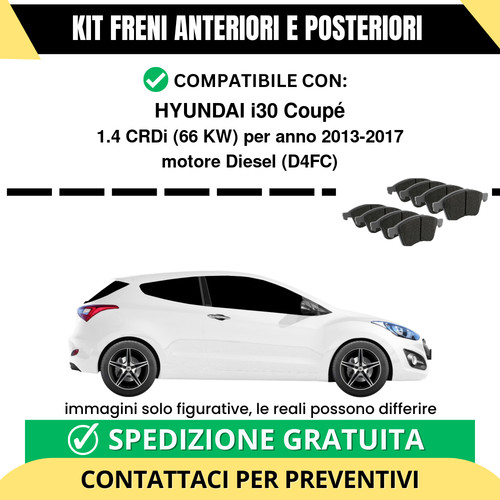 Pastiglie freno ant post - freno,