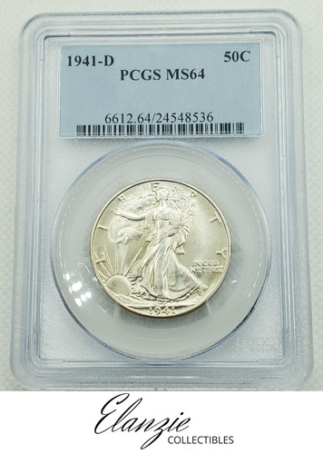 1941 walking liberty mezzo - 1941-d,
