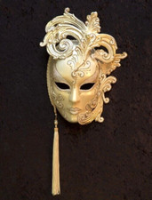 Maschera veneziana rococò - veneziana,