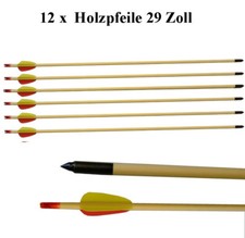 12 Frecce in Legno 29" Pollici