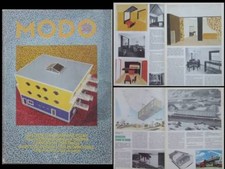 MODO  n°36-40-43-44 -1981- DESIGN ITALIE, MENDINI, SOTTSASS, ALCHIMIA, KITA
