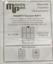 10 INSERTI X ALBUM FOGLI PER TESSERE SCHEDE TELEFONICHE VINTAGE A 8 TASCHE MISTE