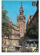 BR1918 Sevilla La Giralda Viaggiata 1981 verso Salerno