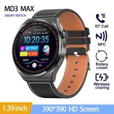 SMARTWATCH CHIAMATE BT CALL-NFC-WIRELESS-GPS SPORT-ANDROID IPHONE OROLOGIO UOMO