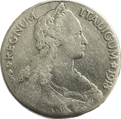 Moneta argento tallero 1918 - argento,