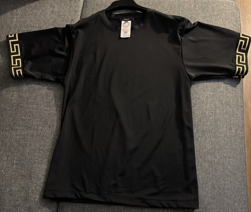 Shirt versace nera manica - versace,