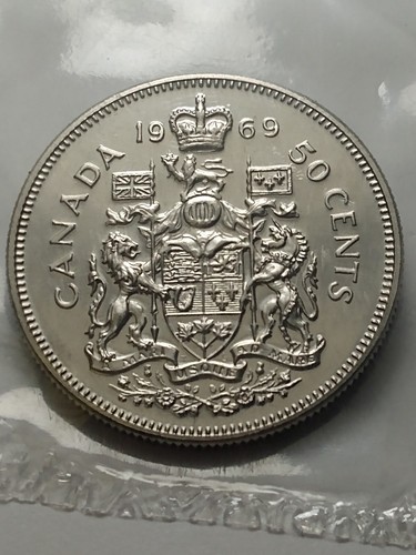 1969 canada cents half - 1969, 50