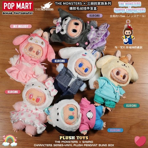 Labubu mostri sanrio hello - x,