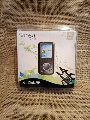 Sandisk sansa e250 - sansa, lettore