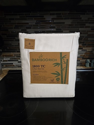 Set lenzuola bianco bamboo - set,