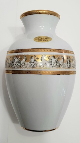 Vaso porcellana limoges cm - vaso,