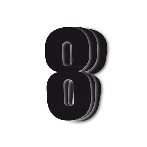 Numero gara nero in - gara,