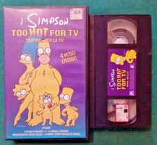 Vhs I Simpson Too Hot For Tv 4 Episodi Film Ita Animazione Ex Noleggio (V190) °