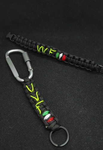 Kit bracciale portachiavi - +,