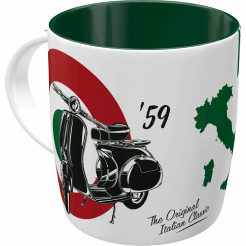 Tazza motivo per vespa - motivo,