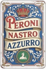 Insegna latta metallo birra - insegna,