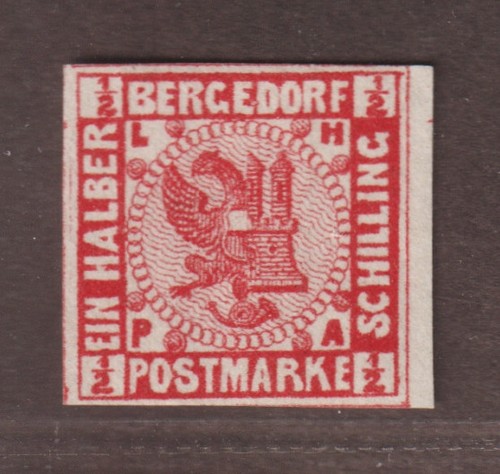 Bergedorf 1 2 scellino - p,,