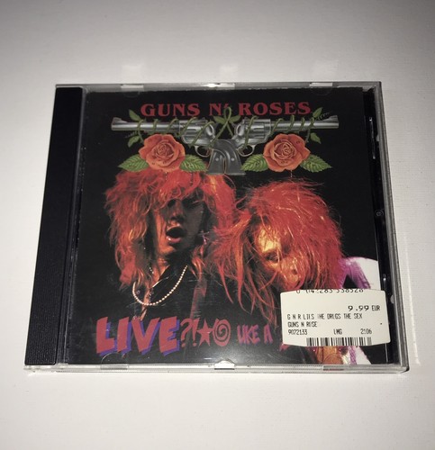 Guns roses live like a - ,