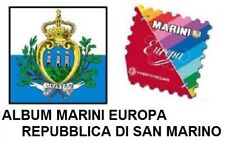 1945 / 1971 FOGLI ALBUM MARINI SAN MARINO MODELLO EUROPA NUOVO MF3836