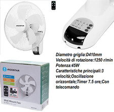 Ventilatore da Parete Fresco