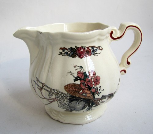 Ancien pot lait 1945 - ancien,
