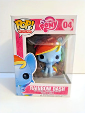 MLP My Little Pony G4 FUNKO POP 04 RAINBOW DASH eccellente mai giocata rara 2010
