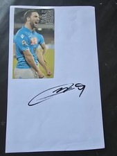 Autografo autograph originale su foglietto  Gonzalo Higuain Pipita